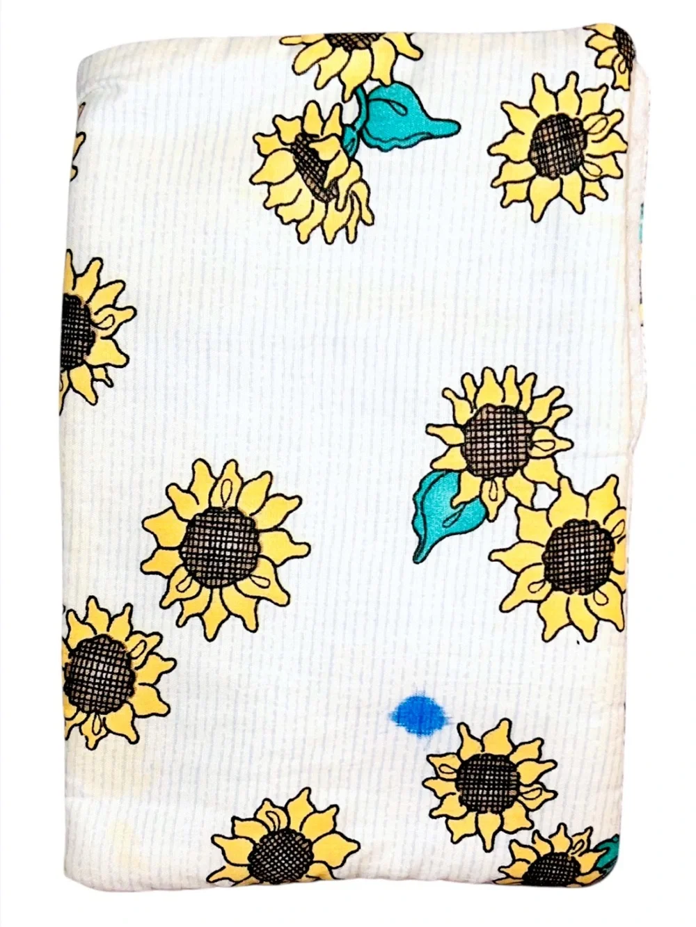 Vintage 1997 Fun Ease Sunflower Plush Sleeping Bag & Matching Pillow for Dolls